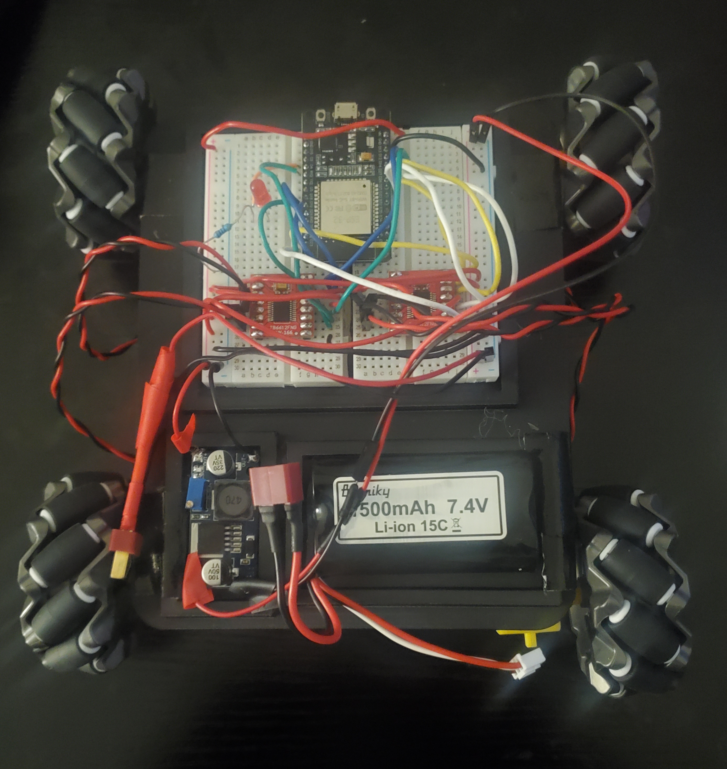 Alphanso Rover top view.